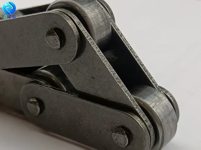 Двухшаговая конвейерная цепь с прямыми боковыми пластинами серии B